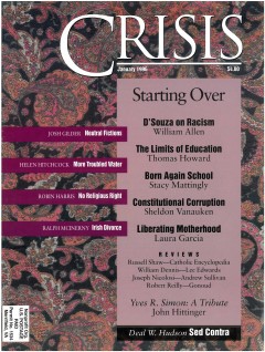 Columns & Articles, Crisis Magazine,&nbsp;1996